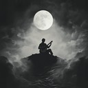 a haunting cumbia melody echoing through darkened streets