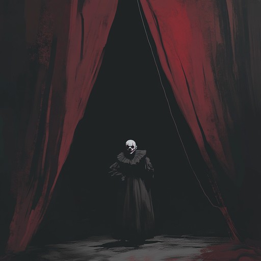 A bizarre mix of carnival sounds and aggressive deathcore elements, capturing the unsettling atmosphere of a clown performing his last act in a twisted circus tent. Expect eerie calliope tunes juxtaposed with heavy, dissonant guitar riffs and thunderous drums.