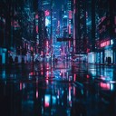 grim futuristic beats with dark atmospheric vibes