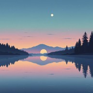 gentle salsa melody, sunset vibes