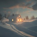 chilled atmospheric holiday melodies warm the heart