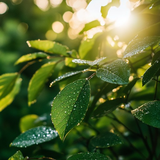 A journey through soothing soundscapes, featuring the gentle play of an electric piano amidst the tranquil sounds of nature, crafting a meditative state through chillhop melodies.