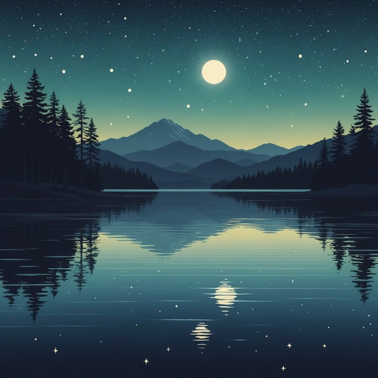 A delicate composition emphasizing the mystical connection between sound and environment. It features layered ethereal synths accompanied by nuanced acoustic guitar melodies that seem to echo the whispers of the universe, creating a serene yet profound listening experience.