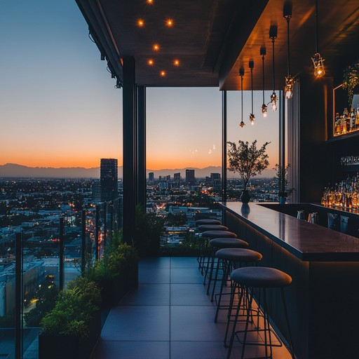 Experience a serene soundscape blending lush melodies and elegant beats, perfect for a sophisticated evening. This downtempo chillout track invites listeners into a calm, luxurious atmosphere enhanced by smooth electronic sounds and gentle piano, making it ideal for relaxing or unwinding.