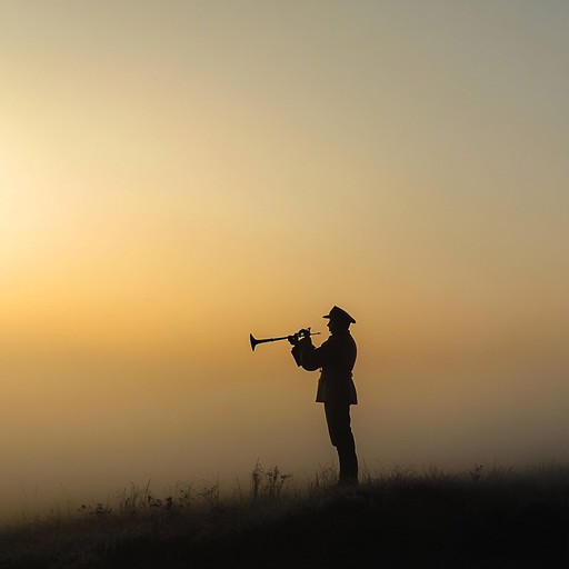 This track captures the spirit of soldiers, combining rhythmic drum marches with soaring brass melodies that inspire feelings of valor and solemnity. Occasional softer, reflective passages mirror the human emotions behind every soldier's face, making this piece a powerful narrative of courage and sacrifice. This track captures the spirit of soldiers, combining rhythmic drum marches with soaring brass melodies that inspire feelings of valor and solemnity. Occasional softer, reflective passages mirror the human emotions behind every soldier's face, making this piece a powerful narrative of courage and sacrifice.