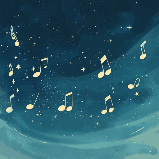 A captivating instrumental piece that fuses exhilarating melodies with tranquil harmonies, guiding the listener through an enchanting nocturnal adventure rich with whimsy and joy.