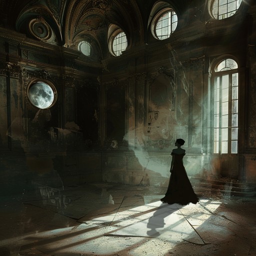 This composition blends emotional operatic vocals and weeping strings to create a profound sense of melancholy, depicting the timeless sorrow of lost love and unattainable dreams.