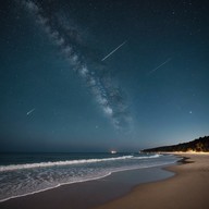 chilled beats under starlit skies