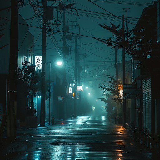 Imagine roaming through the illuminated yet deserted city streets at midnight, where the cool air mixes with a sense of solitude and contemplation. This track captures the essence of urban night life, blending smooth rhythms with introspective melodies.