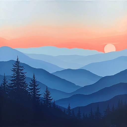 This composition invites listeners to experience the tranquil beauty of a sunrise in the smoky mountains, with gentle melodic passages that elevate the senses and mimic the serene and uplifting mood of dawn breaking over lush landscapes.