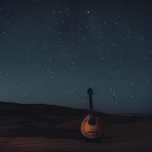 A calming instrumental that blends the classic tones of an oud with soothing ambient elements, recreating a peaceful night in an arabian desert. The music gently flows, reminiscent of ancient tales carried by the wind, bringing both a sense of nostalgia and tranquility.