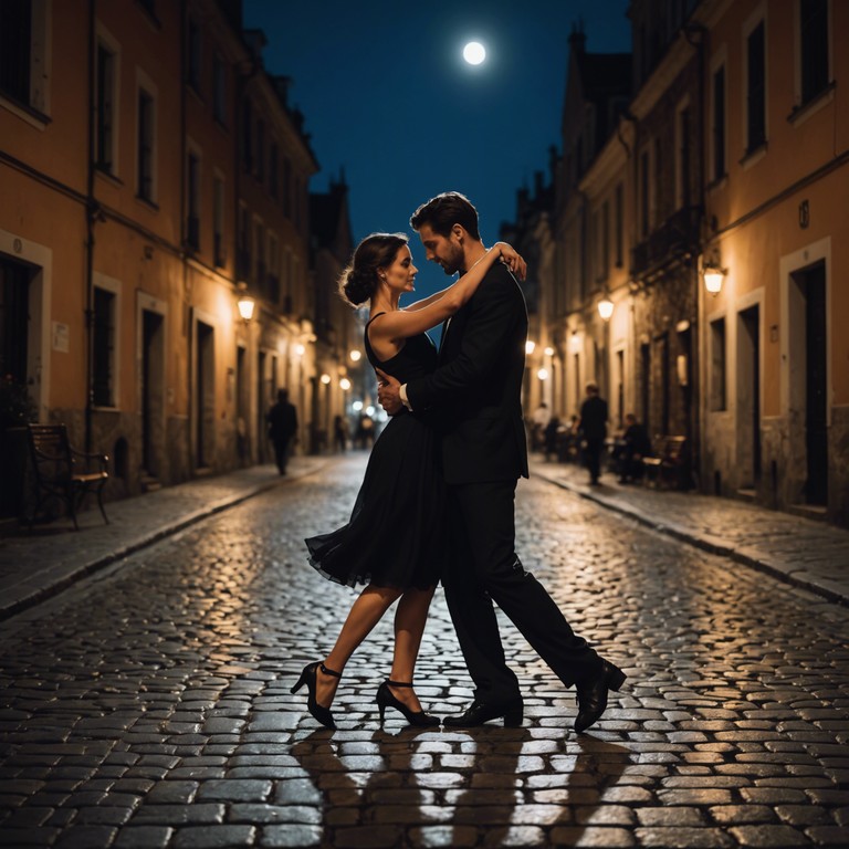 An evocative and sultry tango track, whispers of buenos aires captures the essence of a passionate dance embraced by the mystery of the night. Sensual rhythms intertwined with longing melodies create an intimate atmosphere perfect for a close tango dance