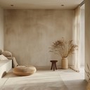 soft neutral hues painting a tranquil soundscape