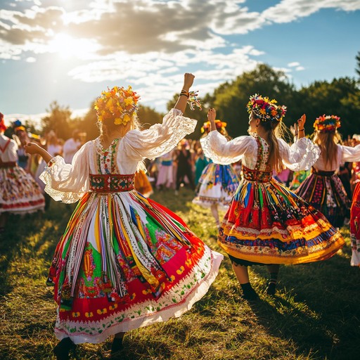 An invigorating klezmer track designed to evoke the exuberance and communal joy of traditional eastern european celebrations. Spirited clarinet leads are backed by lively violins and rhythmic piano, creating a compelling soundtrack for dances and feasts.