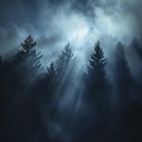 ethereal synths creating unsettling, dreamy atmosphere