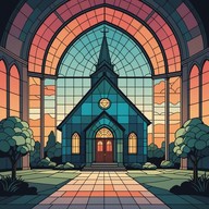 exploring spirituality with a tense backdrop