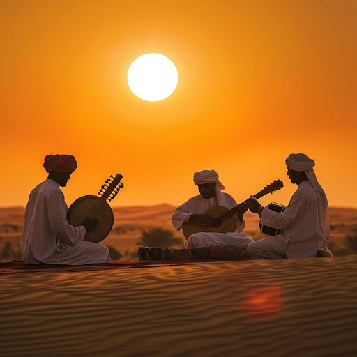 A lively composition that merges the traditional sounds of the middle eastern oud with contemporary rhythms, creating an uplifting and carefree atmosphere. The buoyant strumming and lively percussion transport listeners to a vibrant and joyous middle eastern celebration, with sun kissed melodies inviting everyone to dance along.