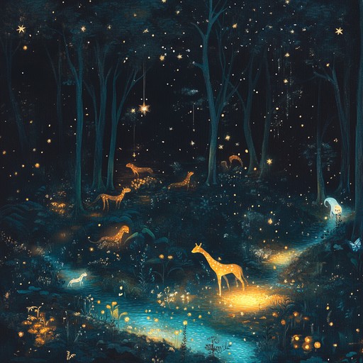 Dive into a bold, magical instrumental journey through an enchanted forest where ancient trees whisper secrets and mythical creatures roam. Echoing with glistening melodies and lush harmonies, it invites listeners into a surreal world of wonder and fantasy.