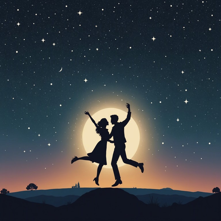 This composition features a passionate fusion of rhythmic stomps and tender melodies creating a romantic yet energetic atmosphere, ideal for a moonlit dance or an intimate concert under the stars. The powerful foot stomps provide a primal, grounding effect, contrasted by the smooth sounds of a classical guitar that adds a touch of romance and sophistication to the mix.