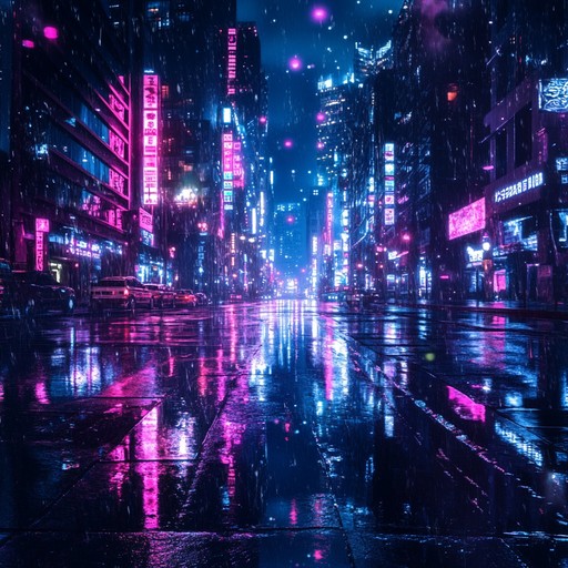 A sonic exploration of midnight musings, this piece weaves dreamy synths and gentle rhythms to paint an introspective journey through neon lit streets, capturing moments of solitude and reflection