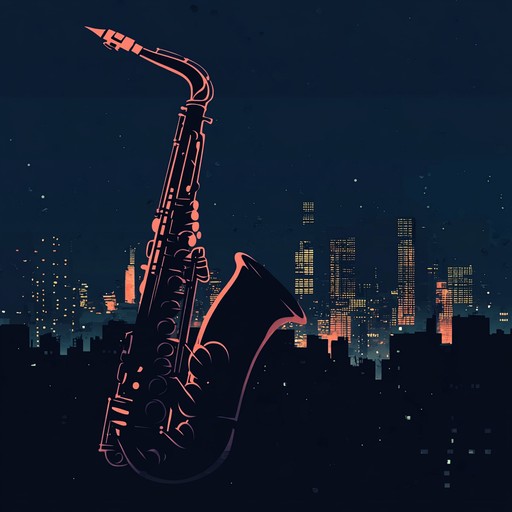 An instrumental track blending elegant saxophone melodies with groovy acid jazz rhythms, creating a sophisticated, mellow atmosphere perfect for late night relaxation.