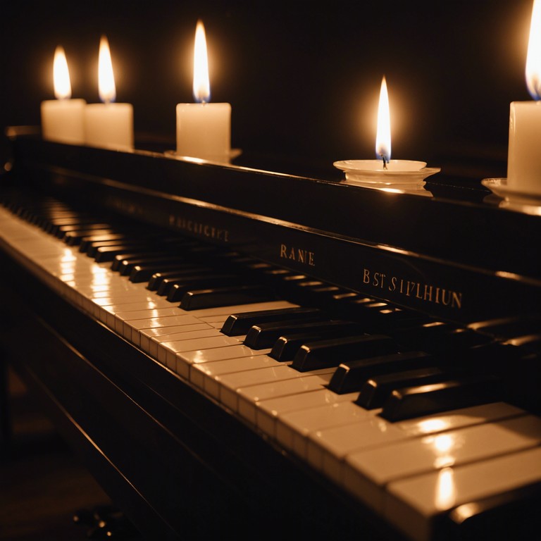 Delving deeper into the echoes of minimalist soundscapes, this track combines the seductive allure of piano notes with the quietude of night, creating a sophisticated and enveloping musical experience perfect for moments of solitude or closeness.