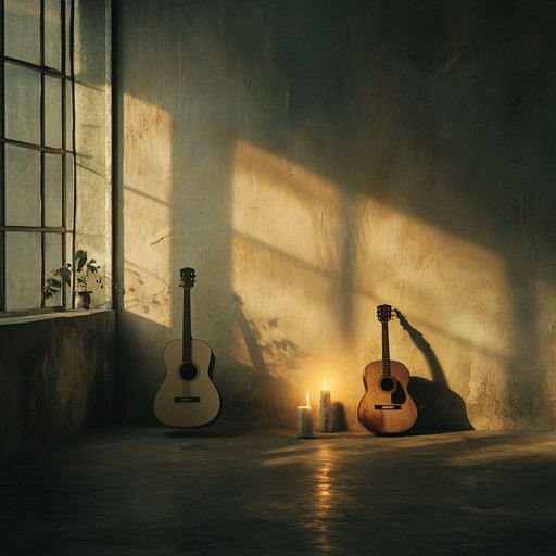 This ballad unfurls the melancholic feelings of an anxious heart in the stillness of night. The gentle strumming of an acoustic guitar underscores the emotional tension, creating a soundtrack for sleepless nights filled with worries and contemplations. Ideal for moments of introspection.