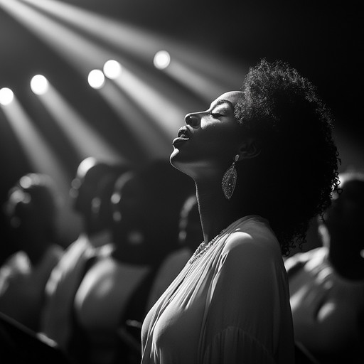 An energetic gospel track that blends traditional choir harmonies with thrilling instrumental breaks, incorporating fast paced organs, dynamic drums, and electrifying bass lines to create an uplifting spiritual journey that keeps listeners on the edge of their seats.