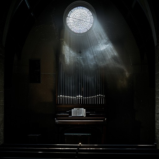 A grand composition evoking the eerie silence and bleak beauty of a winter's night at the peak of its frost. The organ leads a solemn parade through snow covered echoes, weaving a narrative of forgotten royal history.