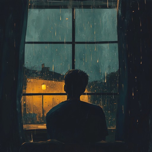 Imagine standing by a window on a rainy evening, reflecting on past memories with a sense of longing and serenity. The gentle melodies of the piano cascade like raindrops, creating an atmosphere that is both nostalgic and calming. Perfect for moments of introspective relaxation.