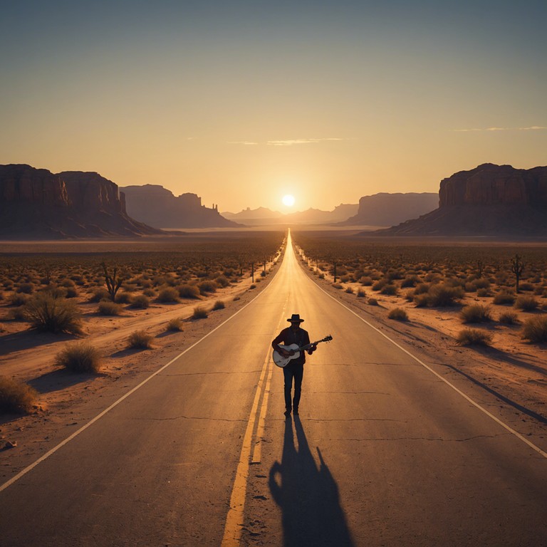 A powerful, emotive track that blends traditional americana with raw, rebellious undertones, symbolizing the spirit of defiance and independence. Featuring earthy banjo strums layered over a dynamic soundscape that captures the essence of a journey through rugged terrains and the stirring spirit of freedom.