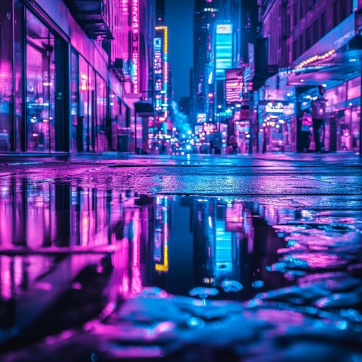 An atmospheric piece with shimmering synths and a reflective tone, perfect for solitary walks through neon lit city streets. This track blends contemporary contemplative melodies with classic new wave textures, creating a nostalgic yet forward thinking soundscape.