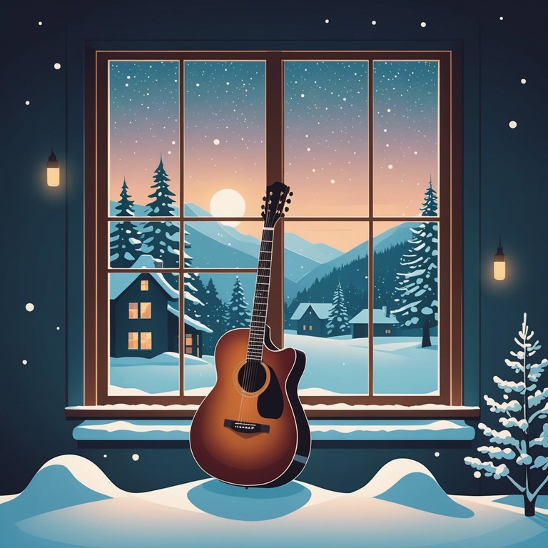 A richer, deeper exploration into festive music, combining soft rock rhythms with layers of sound that embody the spirit of christmas, perfect for a holiday special soundtrack or a family gathering.