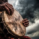 intense tribal rhythms expressing anger and cultural heritage passion