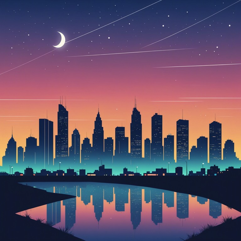 Imagine a relaxed cruise through the city as sunset paints the skyline in hues of orange and purple. This track combines mellow basslines with soft syncopated rhythms characteristic of uk garage, creating a soothing soundscape perfect for unwinding after a long day.