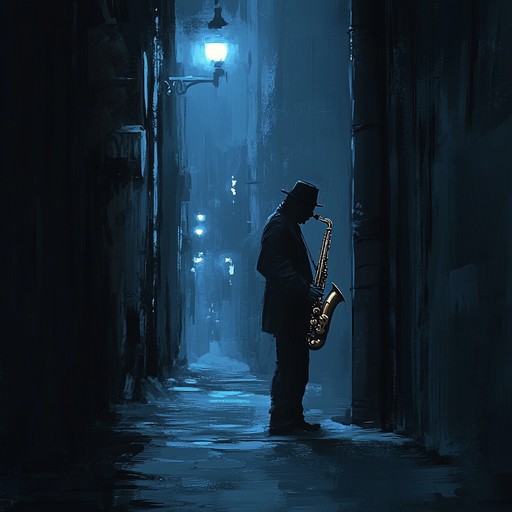 A gentle saxophone piece that captures the melancholic and reflective moments of wandering the city streets at night. The melodies resonate with a sense of longing for lost love and past memories, woven into the fabric of an urban soundscape.