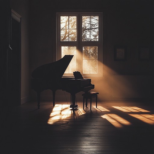 A sparse and emotive piano composition that captures the essence of twilight moments. The minimalist approach and gentle touch create a profound mood of nostalgia and introspection, ideal for personal reflection and quiet evenings.