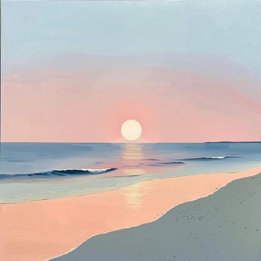 A soft acoustic guitar piece capturing the essence of a bittersweet summer sunset. The gentle strumming resonates with nostalgia, evoking memories of warm days and cool breezes. Perfect for reflecting on the past with a mix of joy and longing.