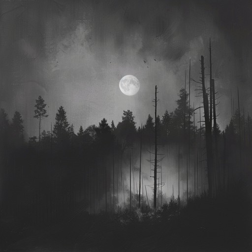 A spine chilling composition that taps into the abyss of fear, haunting echoes of night is designed to send shivers down the spine. Utilizing dark ambient soundscapes, whispering winds, and eerie synths, this piece creates a foreboding atmosphere perfect for horror scenes, psychological thrillers, or haunted house ambiances. The melody is minimalistic yet impactful, weaving through shadows and leaving an eerie aftertaste.