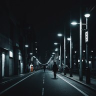 introspective journey through urban tokyo nights