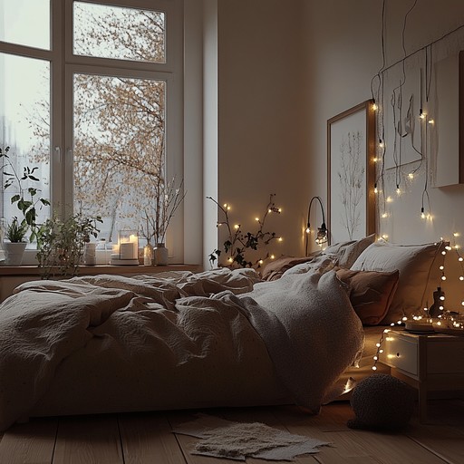 This track creates a warm, soft sparkling ambiance, ideal for intimate bedroom celebrations. A gentle cascade of melodic patterns infused with festive elements adds a touch of cheer, making it perfect for cozy celebratory moments.