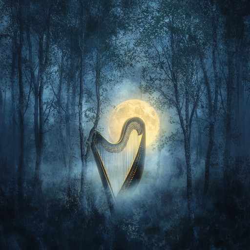 An enchanting instrumental piece that weaves eerie melodies with magical harmonies, transporting the listener to a moonlit forest glade where whispers of ancient trees and the glow of mystical lights create an otherworldly atmosphere.