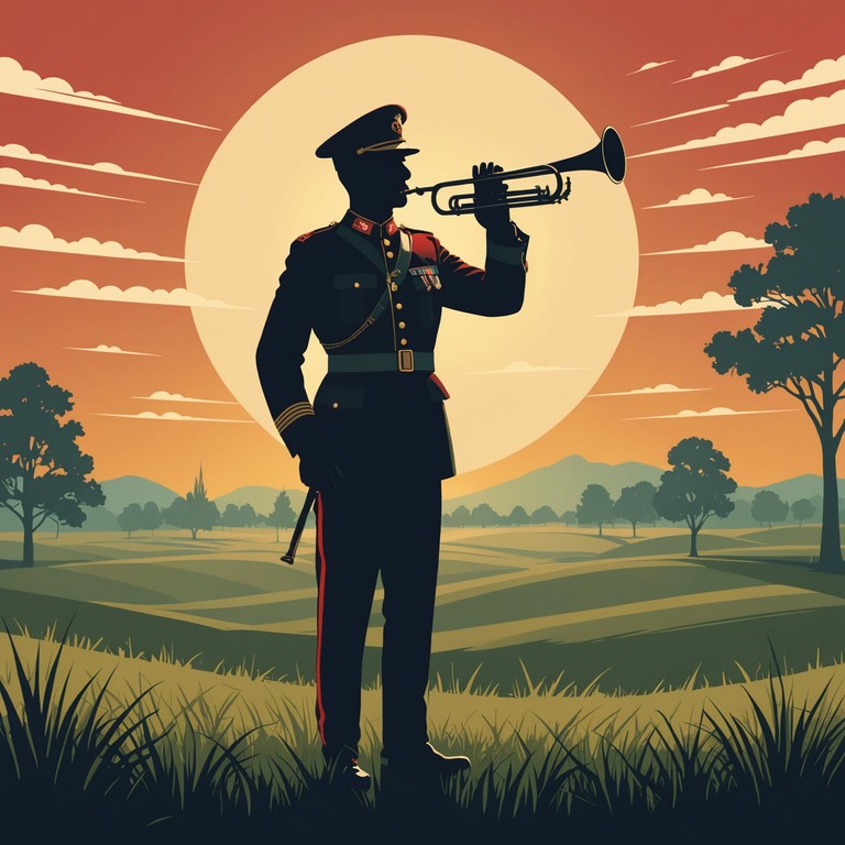 A heartfelt solo bugle performance that captures the spirit of reverence and loss associated with military remembrance. This piece is intended to stir deep emotions and honor the memory of those who have served.