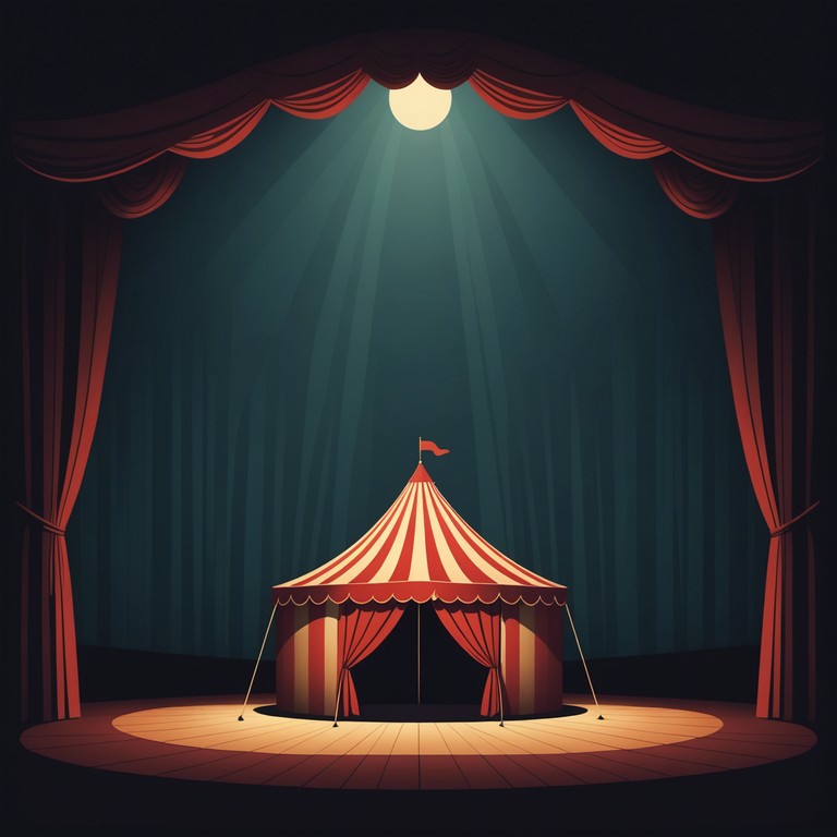 This composition takes you on a chaotic auditory journey, mimicking the vibrant surroundings of a circus in full swing. From the trapeze artist swings to the clowns’ slapstick, the music embodies a spectacle of sounds and theatrics.