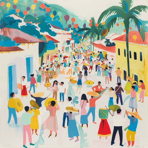 A vibrant instrumental cumbia featuring lively percussions and infectious melodies that make it perfect for a celebratory occasion. The song is designed to evoke joy and happiness, making it ideal for dancing and festivities.