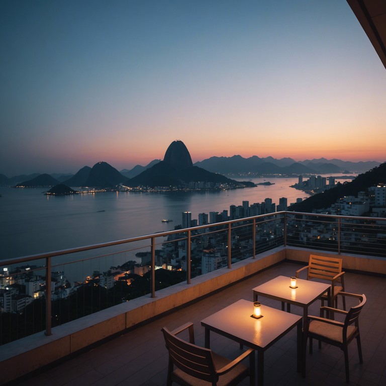 Imagine sitting on a quiet rio terrace, watching the sun dip below the horizon. The air fills with gentle bossa nova sounds, perfectly syncing with the introspective end of day.