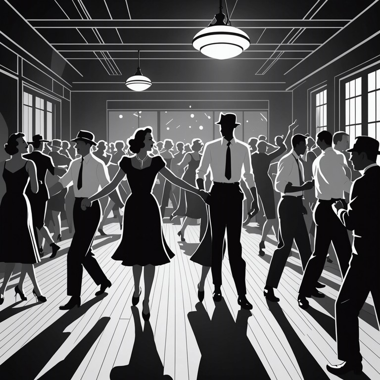 Imagine stepping into a warmly lit ballroom where smiling couples are elegantly swinging to lush saxophone tunes, the air alive with laughter and the sound of clinking glasses in celebration.