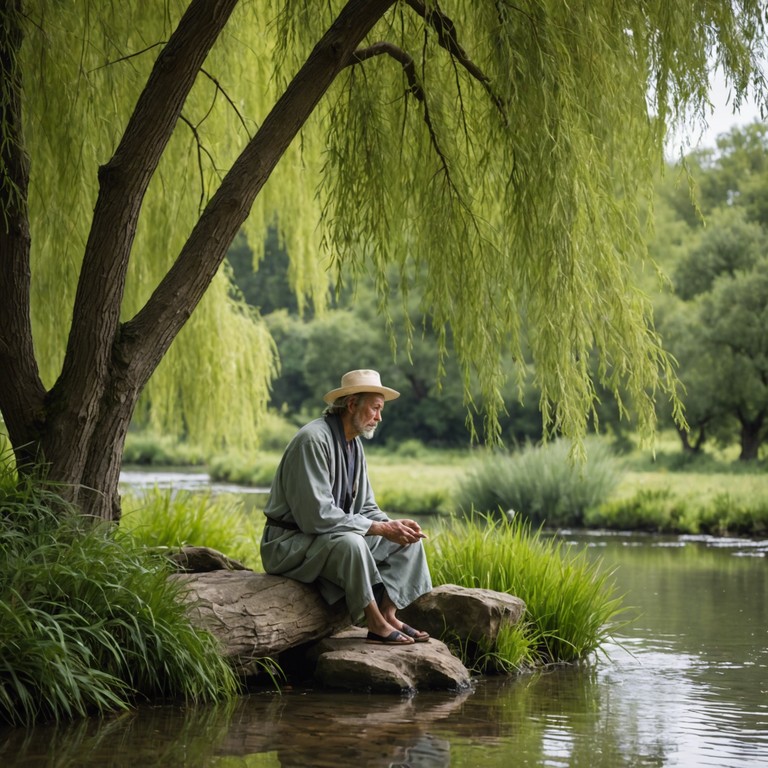 An evocative musical journey that captures the reflective and meditative qualities of traditional chinese court music. Played on an erhu, the piece is designed to replicate the tranquil soundscapes of ancient dynasties and their profound, timeless wisdom.