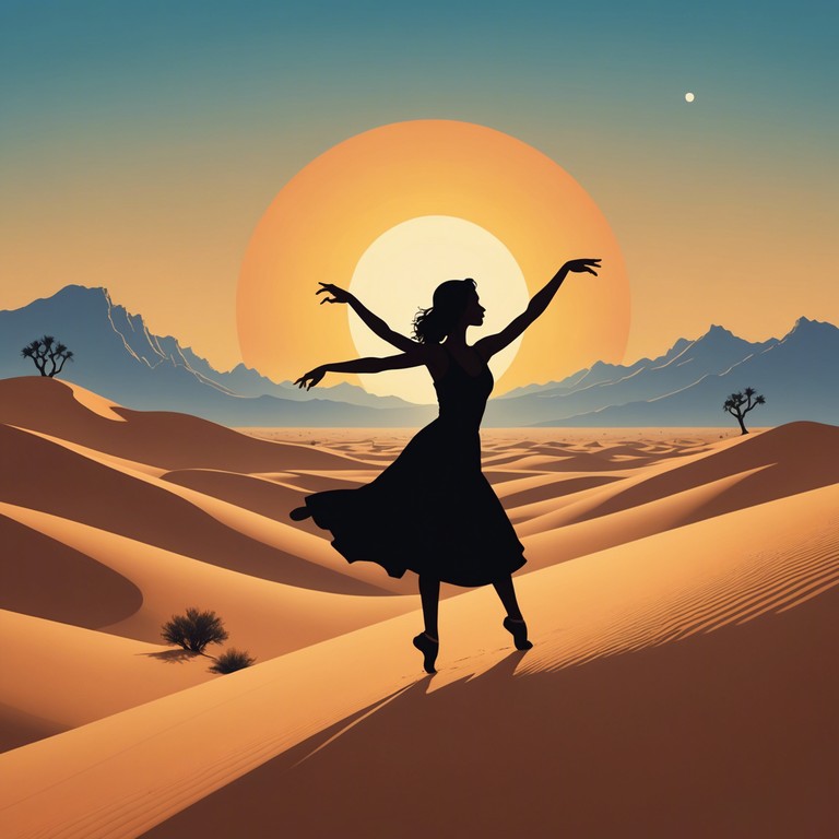 A high energy, rhythm centric track that captures the vibrant essence of a middle eastern sunrise, featuring dynamic percussion and an electric atmosphere. Perfect for evoking scenes of scenic desert landscapes and lively dances at dawn.