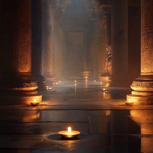 This instrumental piece uses traditional hebrew scales and prayerful melodies to create an atmosphere of deep spiritual reflection and ancestral connection. The music evokes images of ancient temples, echoing chants, and timeless jewish traditions, aiming to soothe the soul and elevate the spirit.